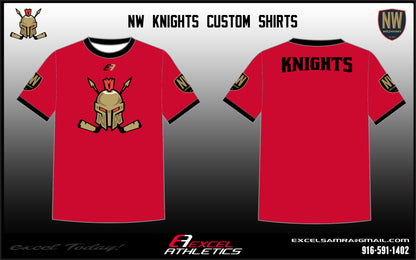 NWBH - Sublimation Red Shirt